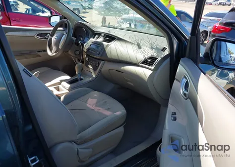 2014 Nissan Sentra S из США, поврежденный, VIN 3N1AB7AP1EL637365